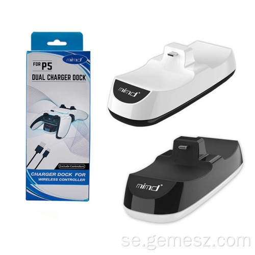 För PS5 Controller Charger Charging Station Dock